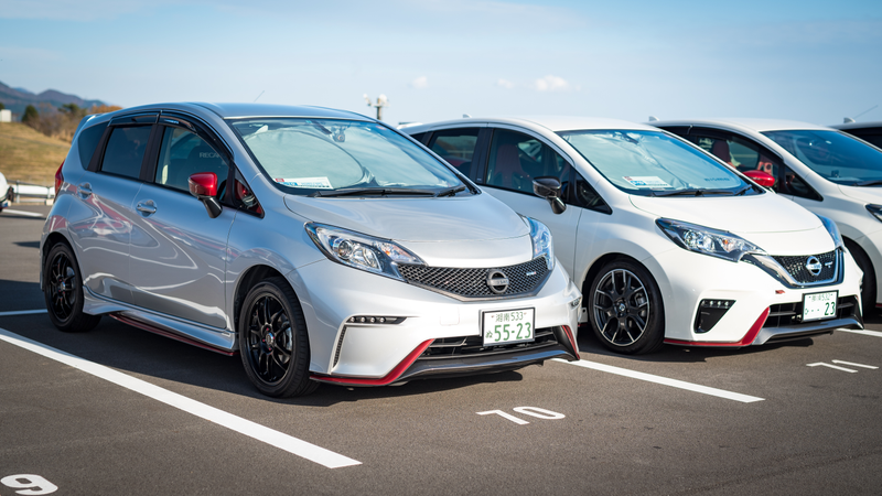 Note NISMO is slightly better with 200hp and 6-speed manual only